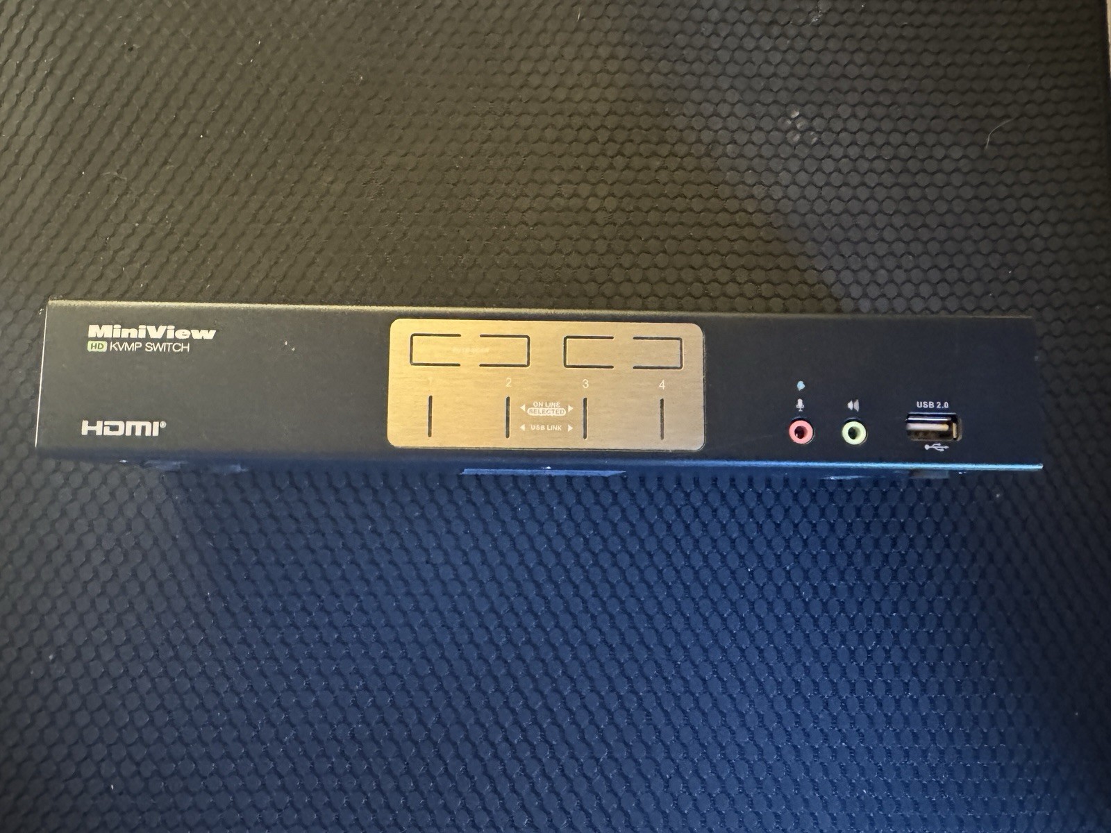 IOGEAR MiniView GCS1794 4-Port HDMI Multimedia KVMP Switch