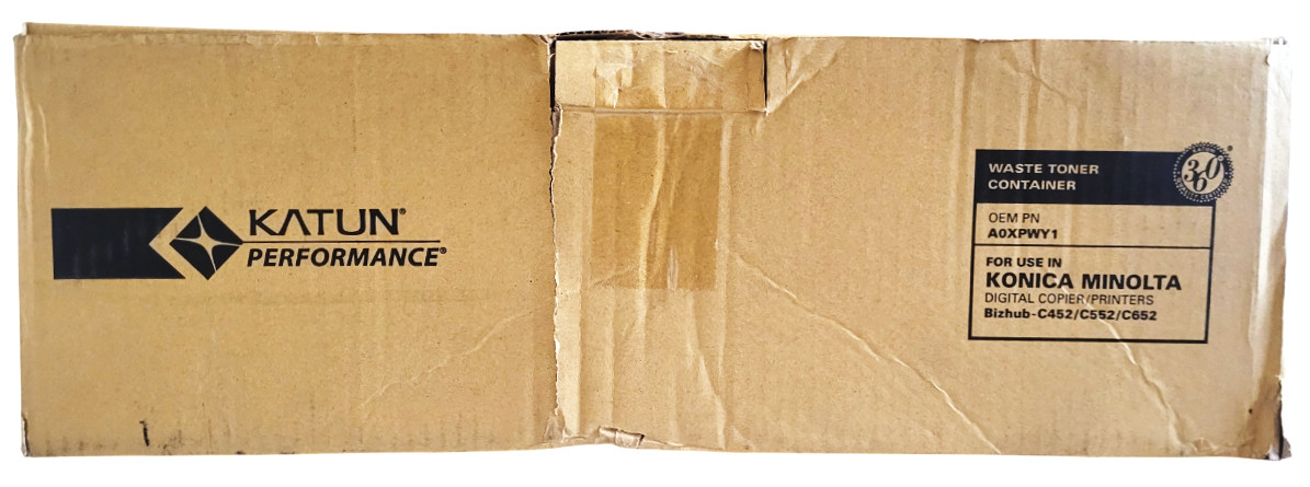 Waste Toner Container Replacement For A0XPWY1 New With Open Deformed Box
