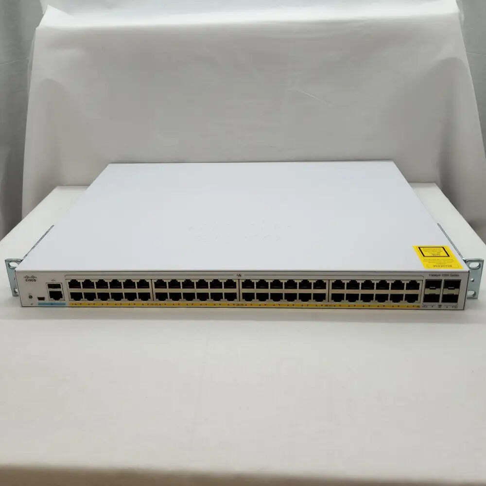 Cisco C1000-48P-4G-L 48x Gbe PoE+ and 370W PoE 4x 1G SFP Switch