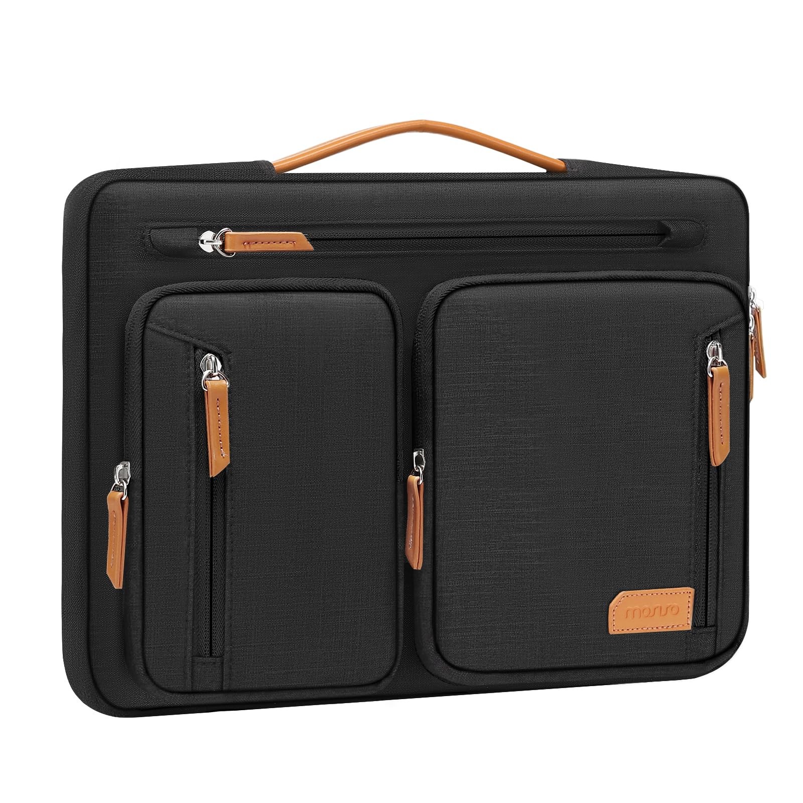 MOSISO 360 Protective Laptop Case 14 inch, Sleeve 14 Black 