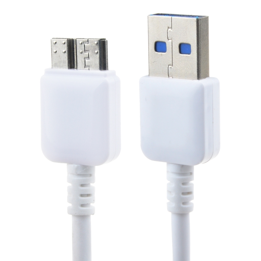 White USB Cable For Iomega eGo 31886300 RPHD-UG3 500 GB 1 TB RPHDUG3 HDD PC Data