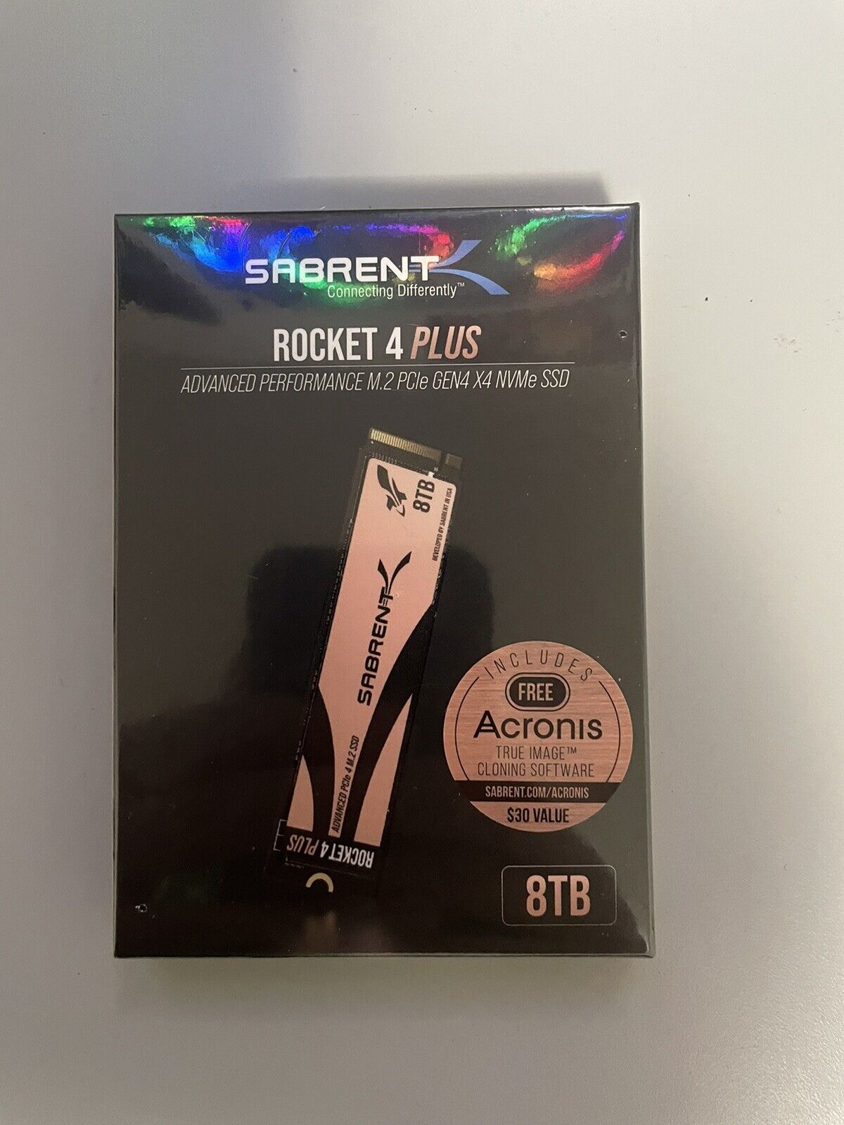 SEALED Sabrent 8TB Rocket 4 PLUS NVMe 4.0 M.2 2280 Internal SSD - (SB-RKT4P-8TB)