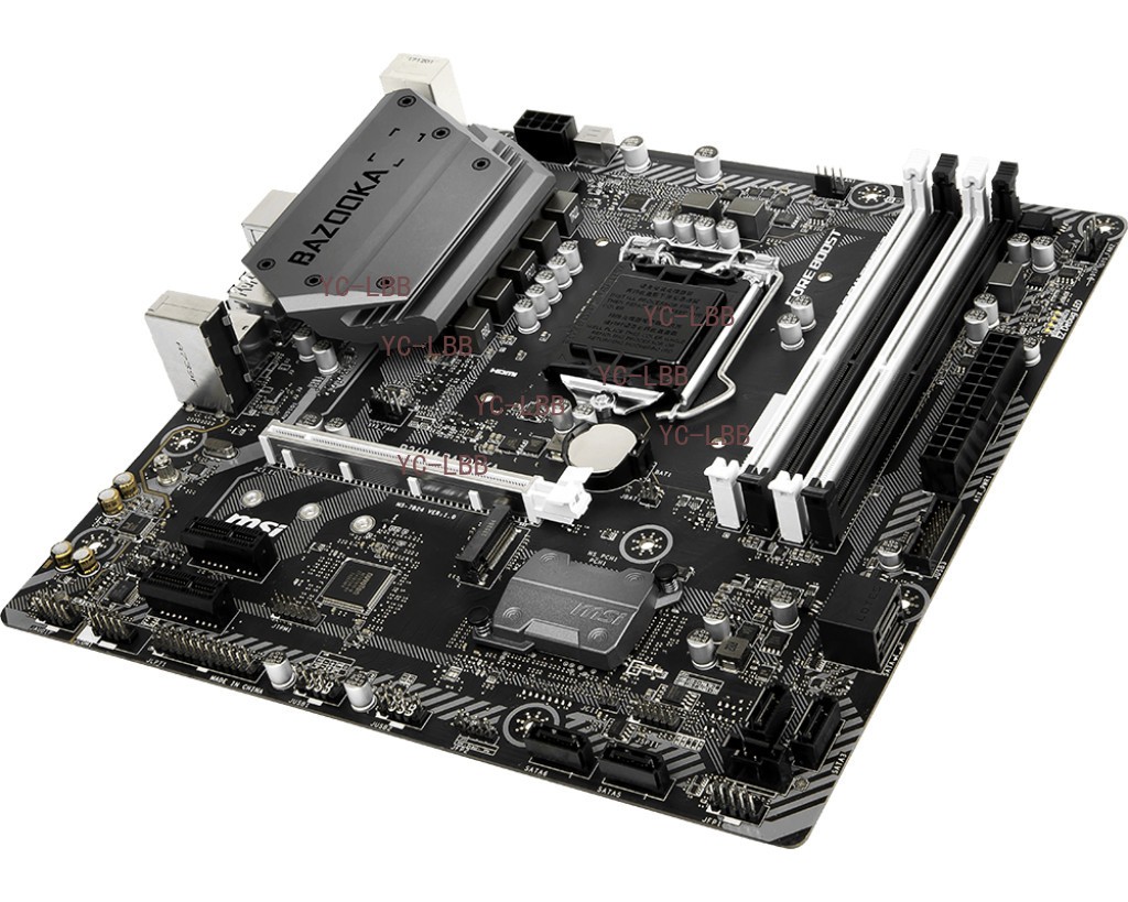 For MSI B360M BAZOOKA Motherboard Supports 8/9th Gen CPU 1151 DDR3 64GB M-ATX