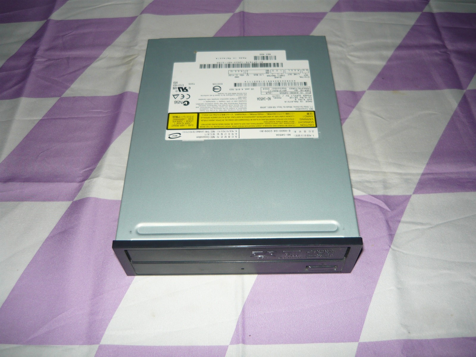 NEC ND-3450A IDE DVD-RW CD-RW Optical Drive Used