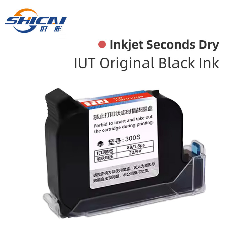 3 PCS 42ml 12.7mm Solvent Based Ink Cartridge Fast Dry for TIJ 2.5 Printer