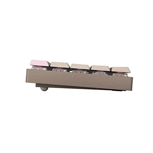 CHERRY MX-LP 2.1 COMPACT WIRELESS GAMING KEYBOARD. RGB MX SILVER -  KHAKI PINK