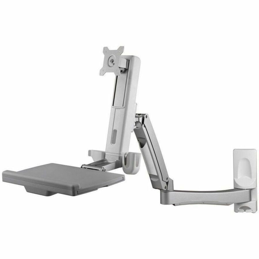 Amer Mounting Arm for Computer Workstation Keyboard Mouse Monitor AMR1AWSLB