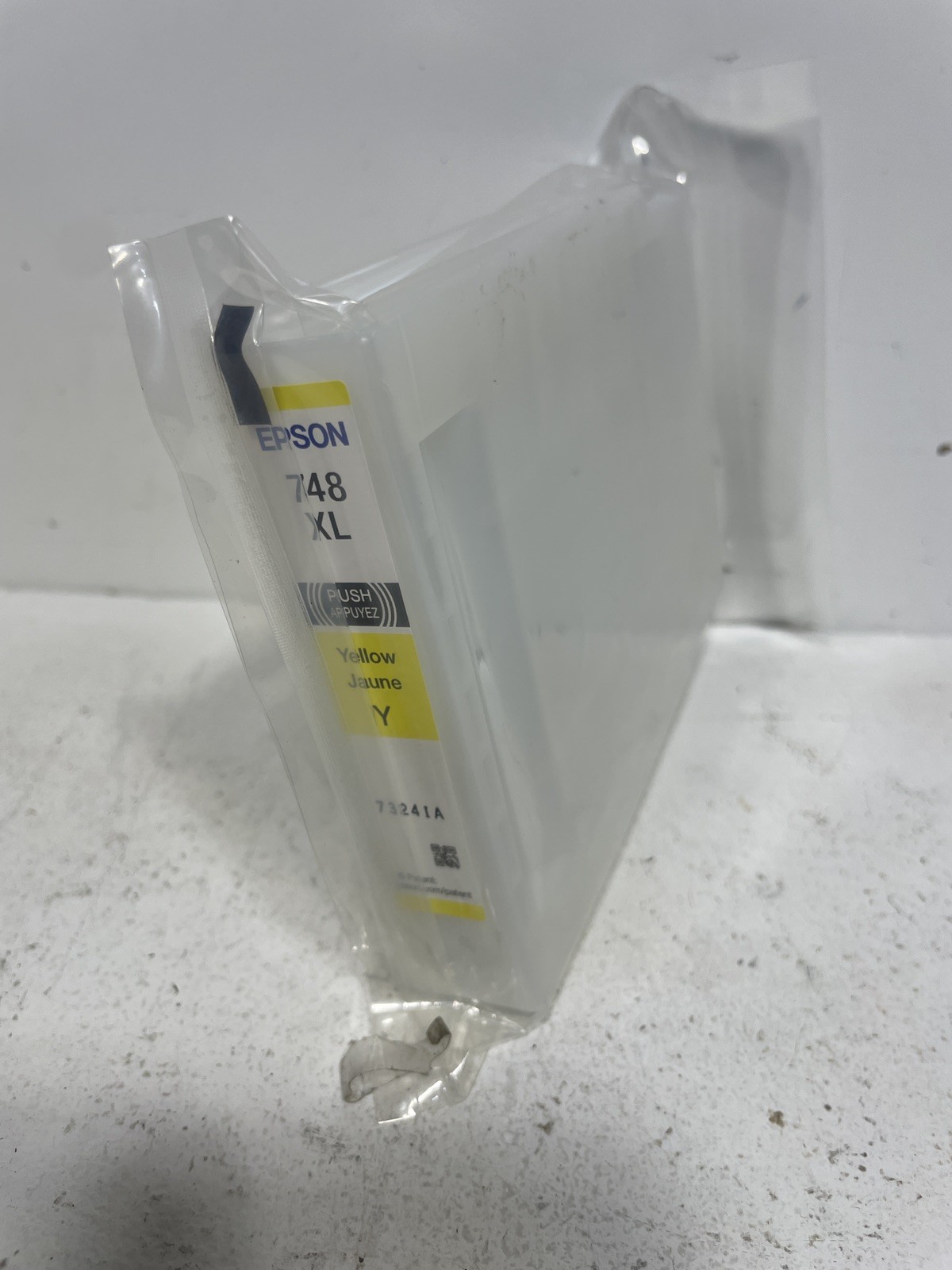 Epson 748XL Yellow Ink - New Open Box Genuine Exp 2027
