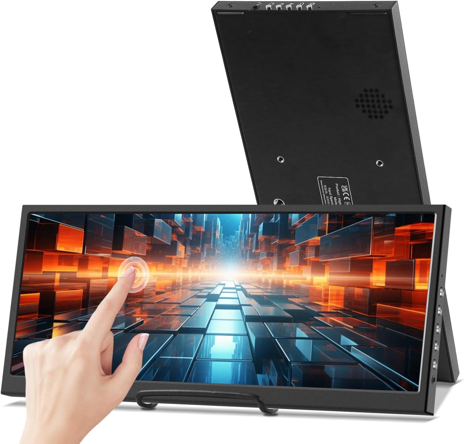 Portable 12.3 Inch Touchscreen Monitor: Elevate Your Mobile Office Experience
