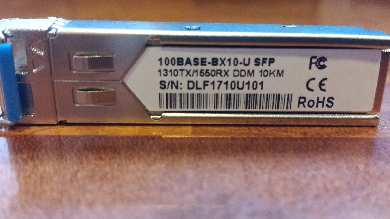 New GLC-FE-100BX-U Cisco Compatible 100BASE-BX-U Transceiver