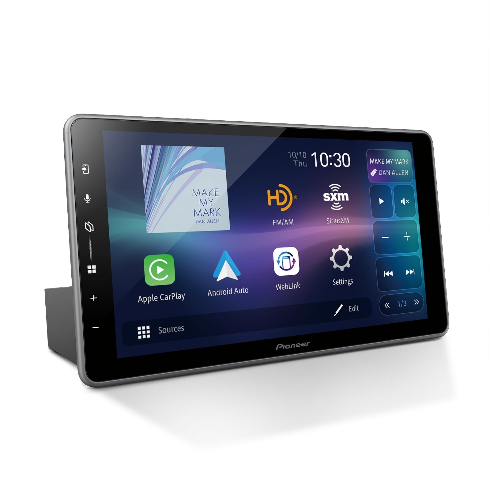 Pioneer DMH-WT5000NEX 9" Capacitive HD Screen Floating Display Car Stereo
