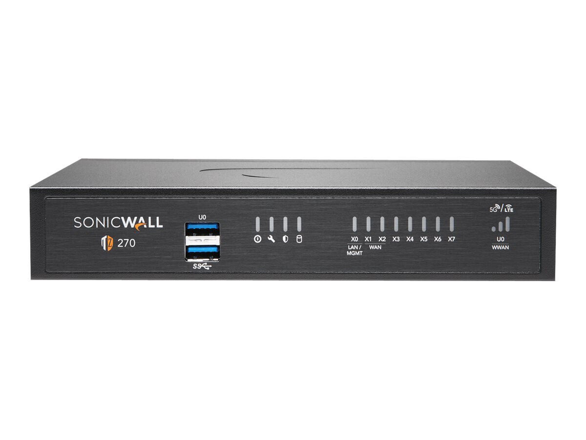 SonicWALL TZ270 Secure Upgrade Plus 2YR Threat Edition  (02-SSC-7309)  Brand New