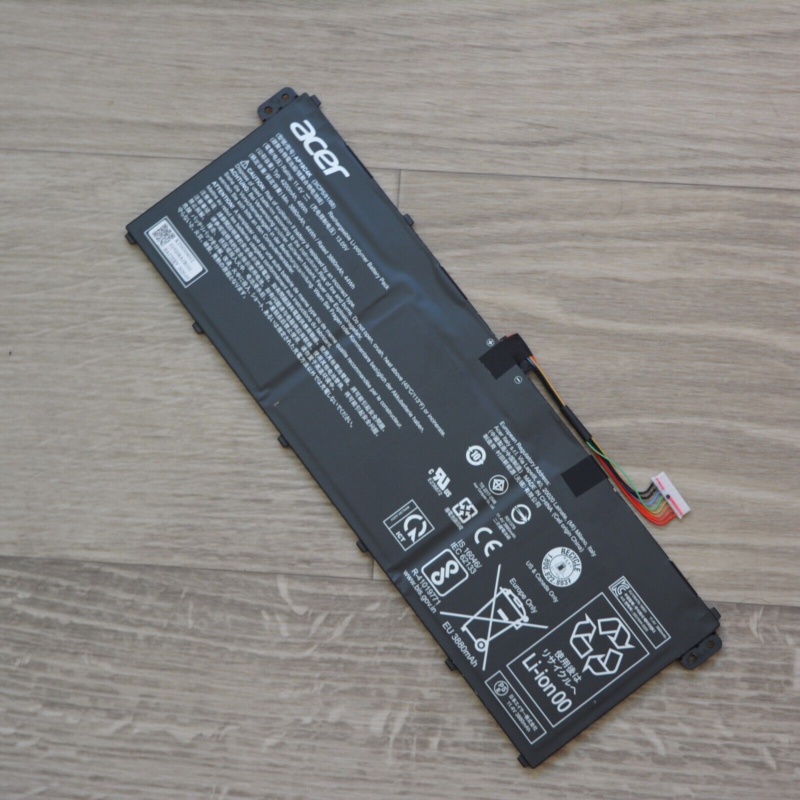Original Acer Spin 3 Battery 11.4 V 48 Wh 8-Pin AP18C4K KT00304012019208A1B101 S