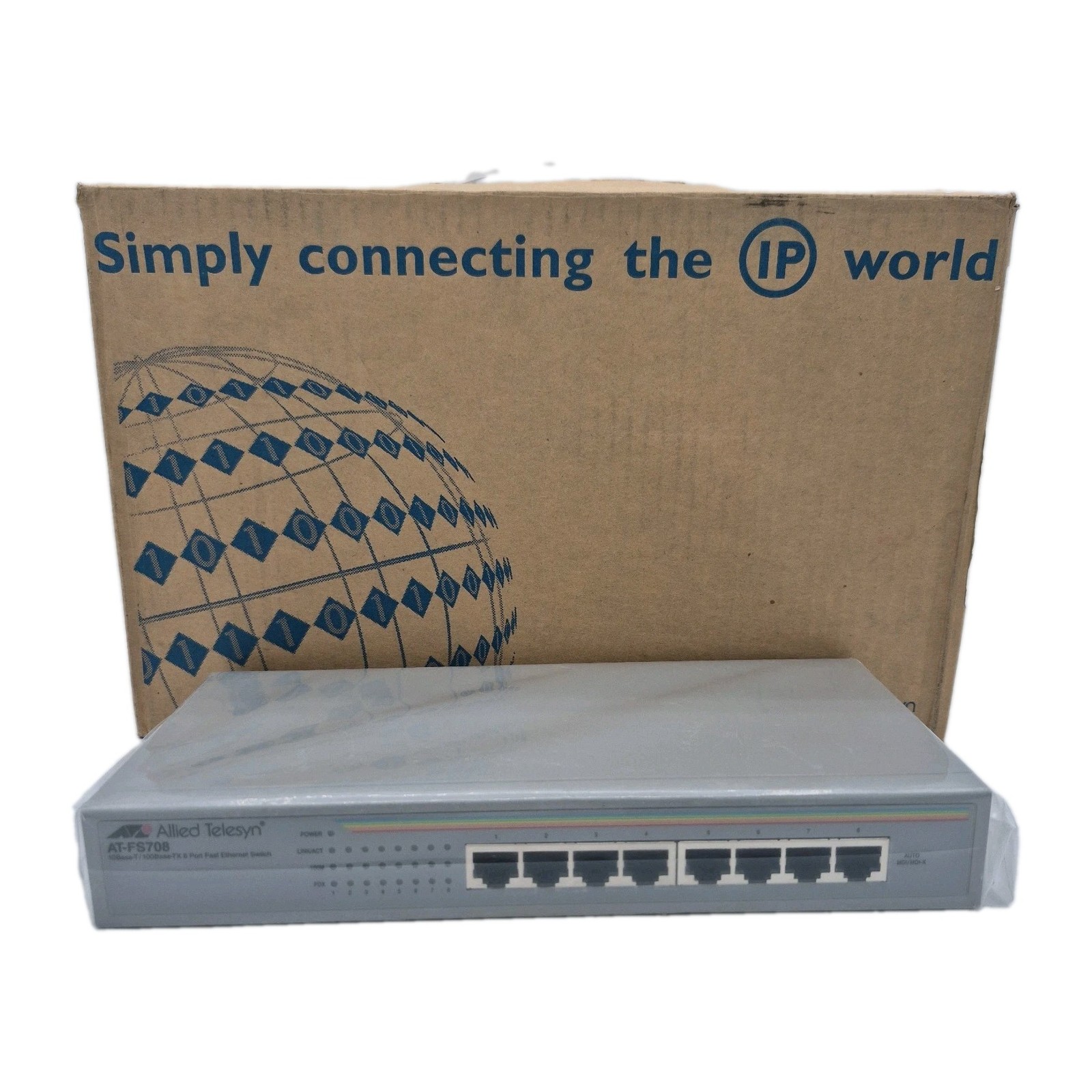Allied Telesis AT-FS708-10 Unmanaged Ethernet Switch