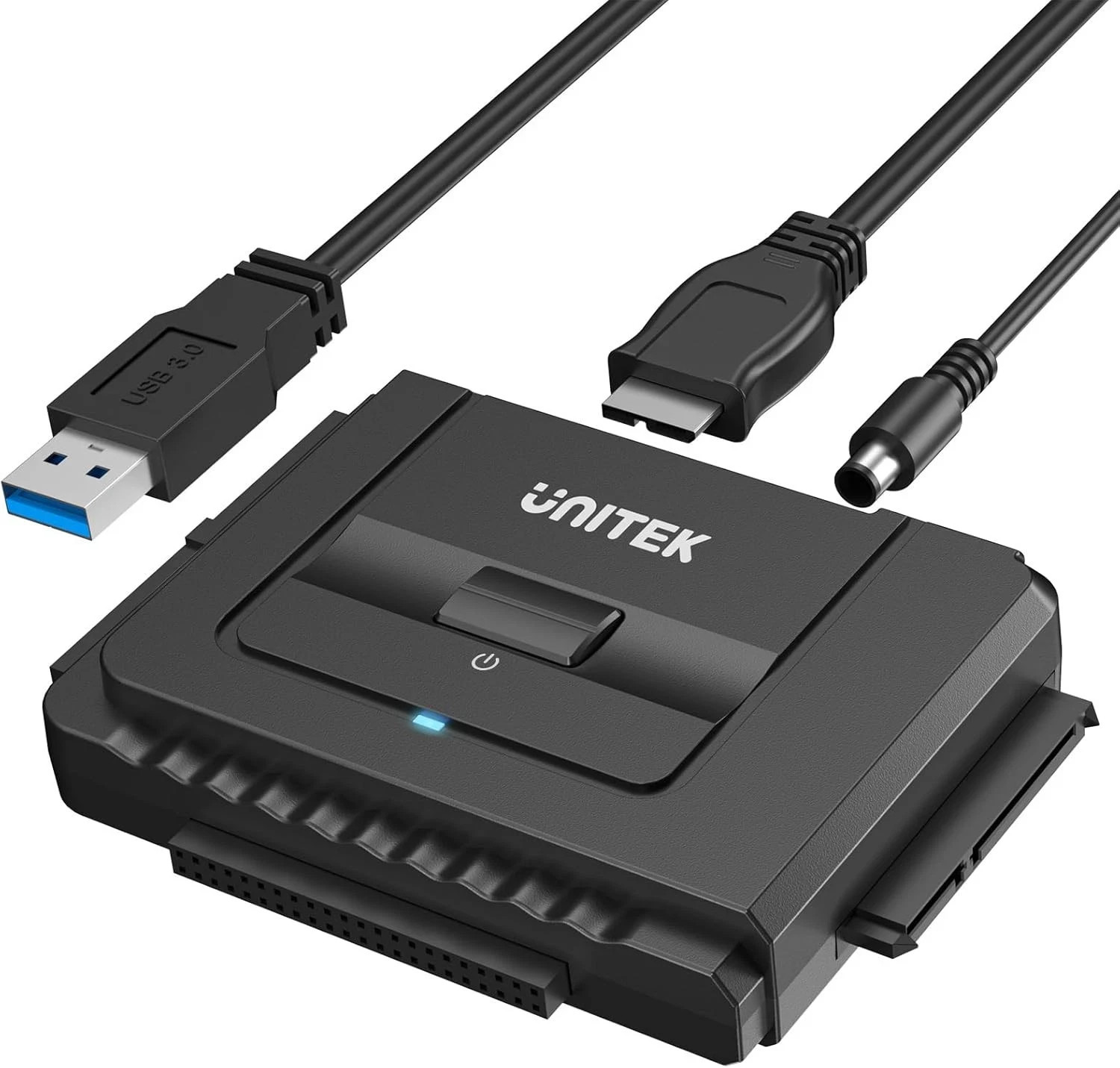 Unitek 3322A USB 3.0 to IDE and SATA Converter External Hard Drive Adapter Kit