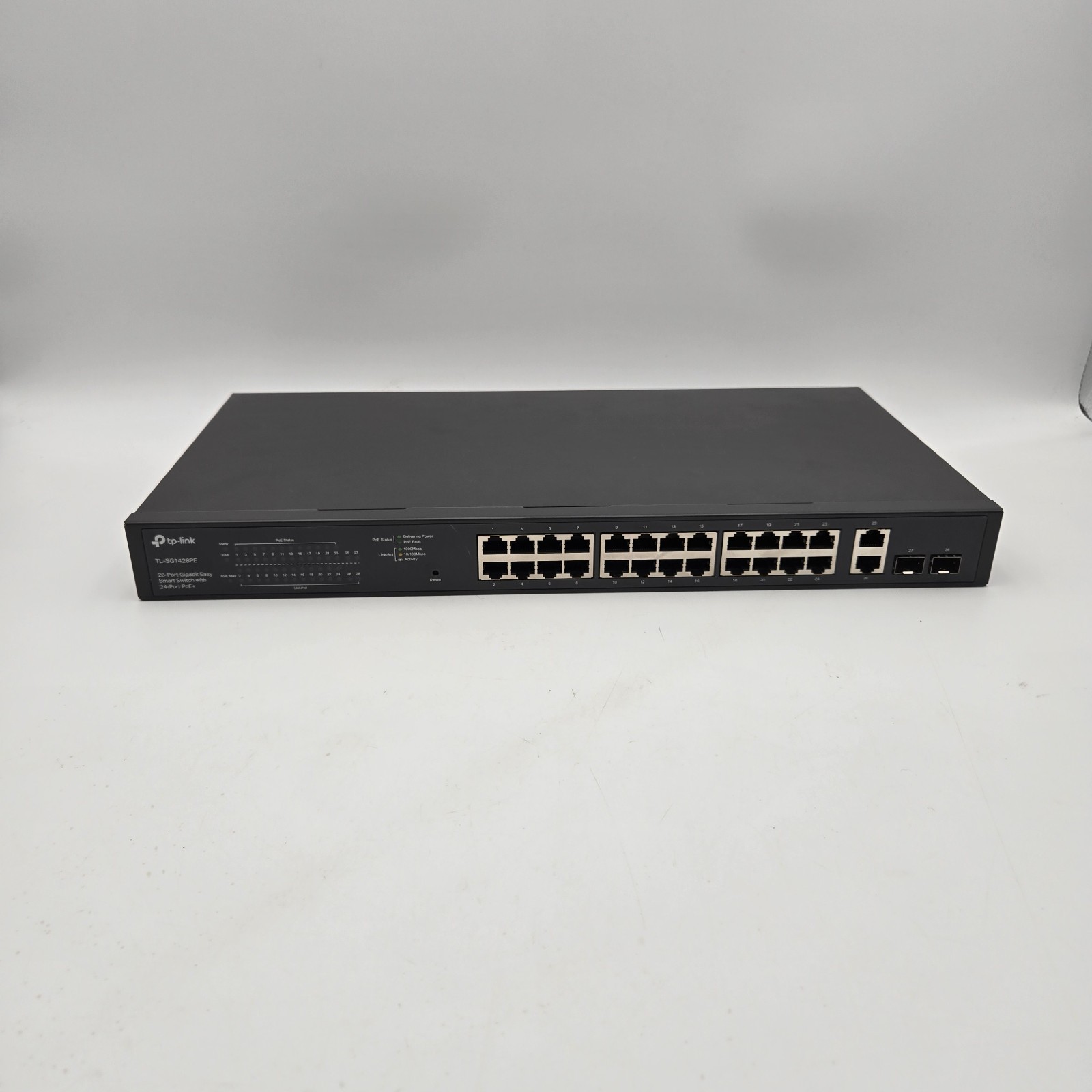 TP-Link TL-SG1428PE 28-Port Gigabit Easy Smart Switch with 24-Port PoE+ Ver 3.6