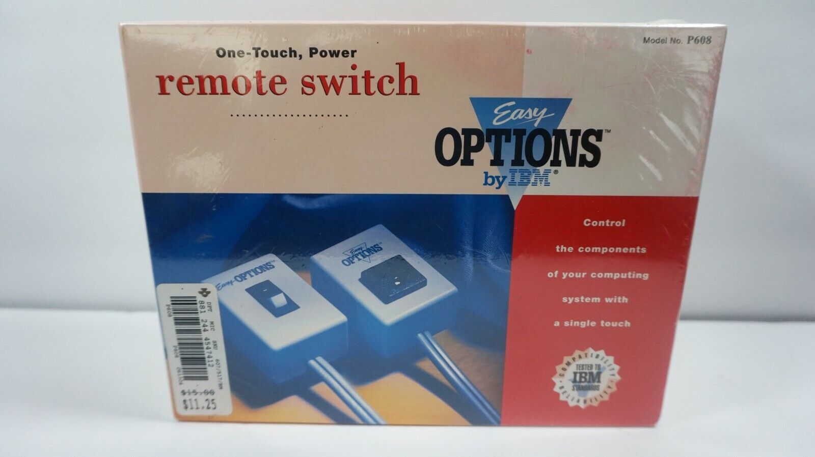 IBM Easy options one touch power remote switch model P608 - New in box NIB