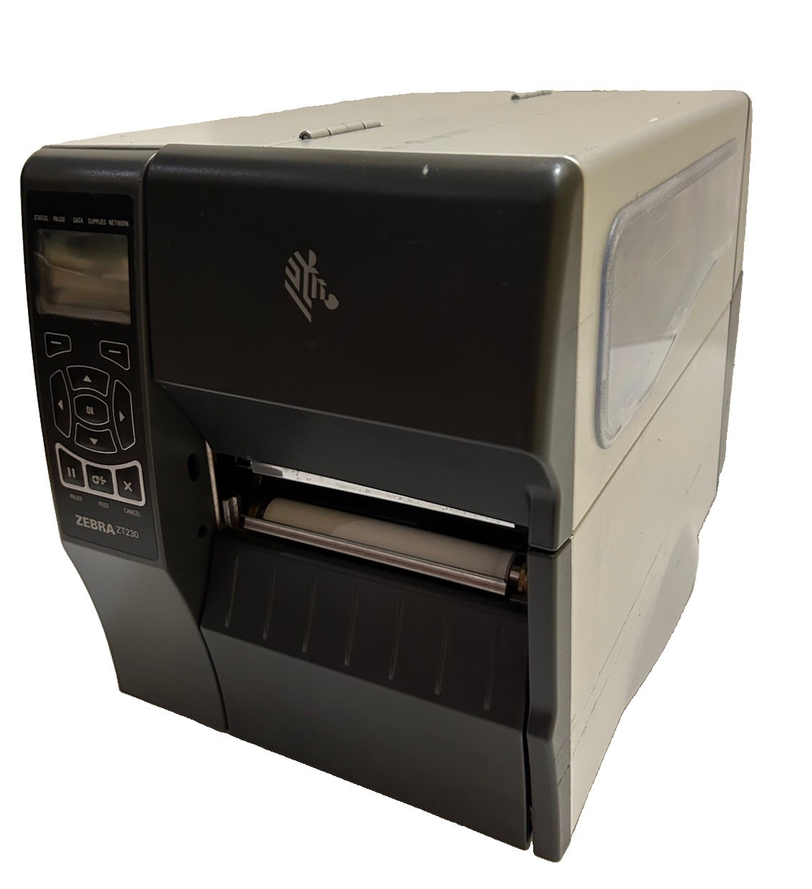 Zebra ZT230 Industrial Label Printer 203 dpi  ZT23042-D01200FZ with AC Adapter