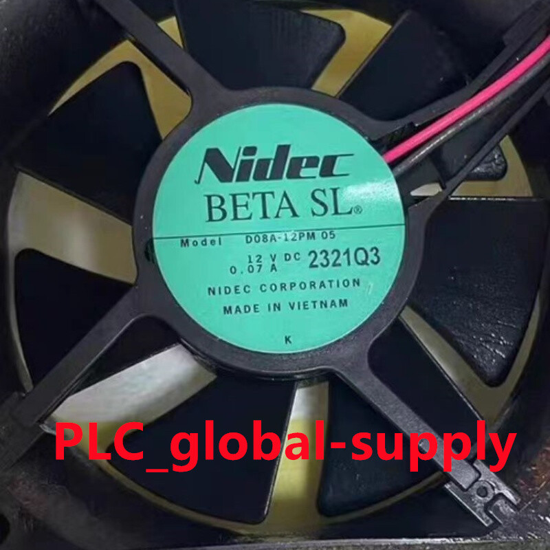 1PC New  Fan 09A 12V 0.07A 8025 80mm Model D08A-12PM 05 Cooling Fast Shipping