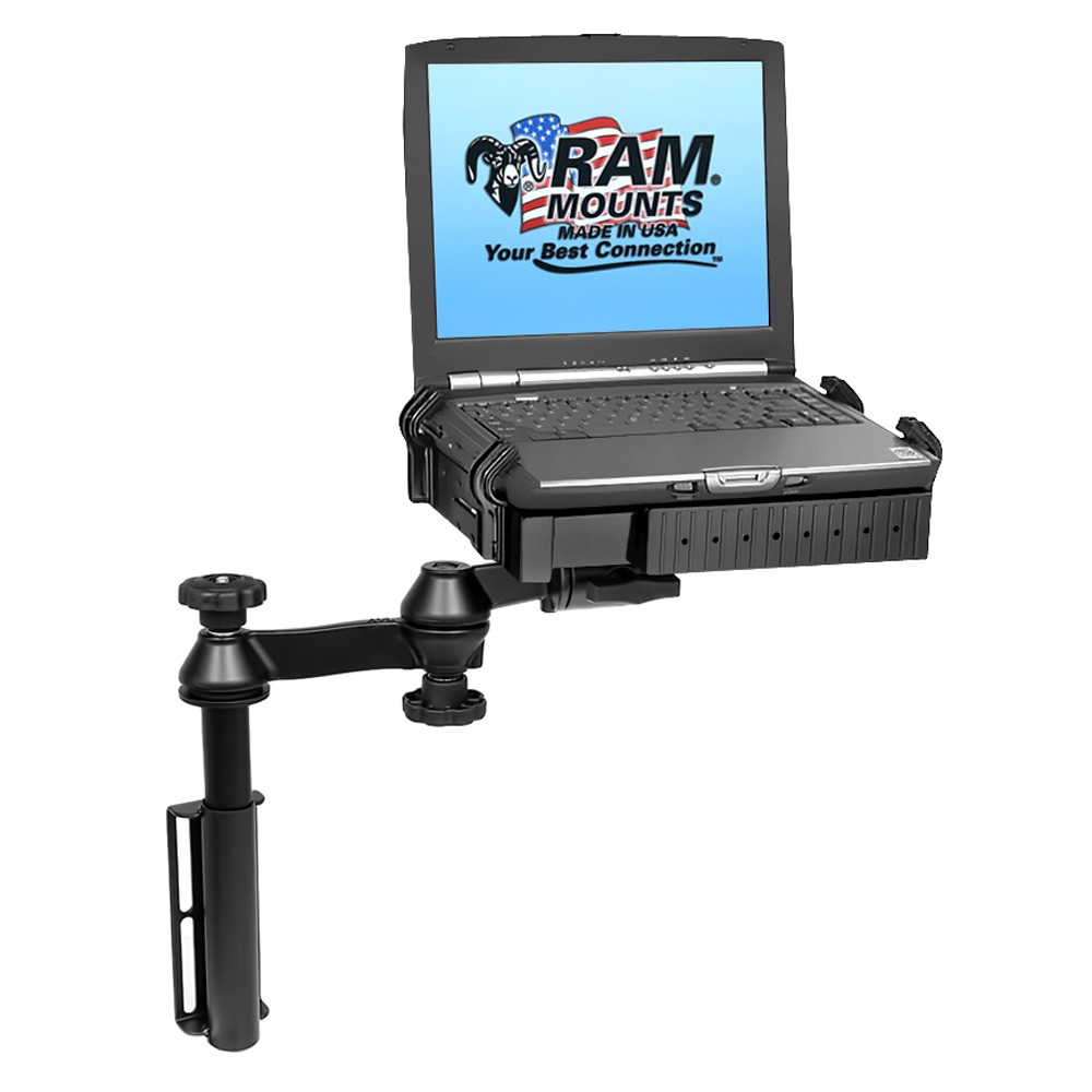 RAM Mount Universal Flat Surface Vertical Drill-Down Vehicle Lapto RAM-VB-181-SW