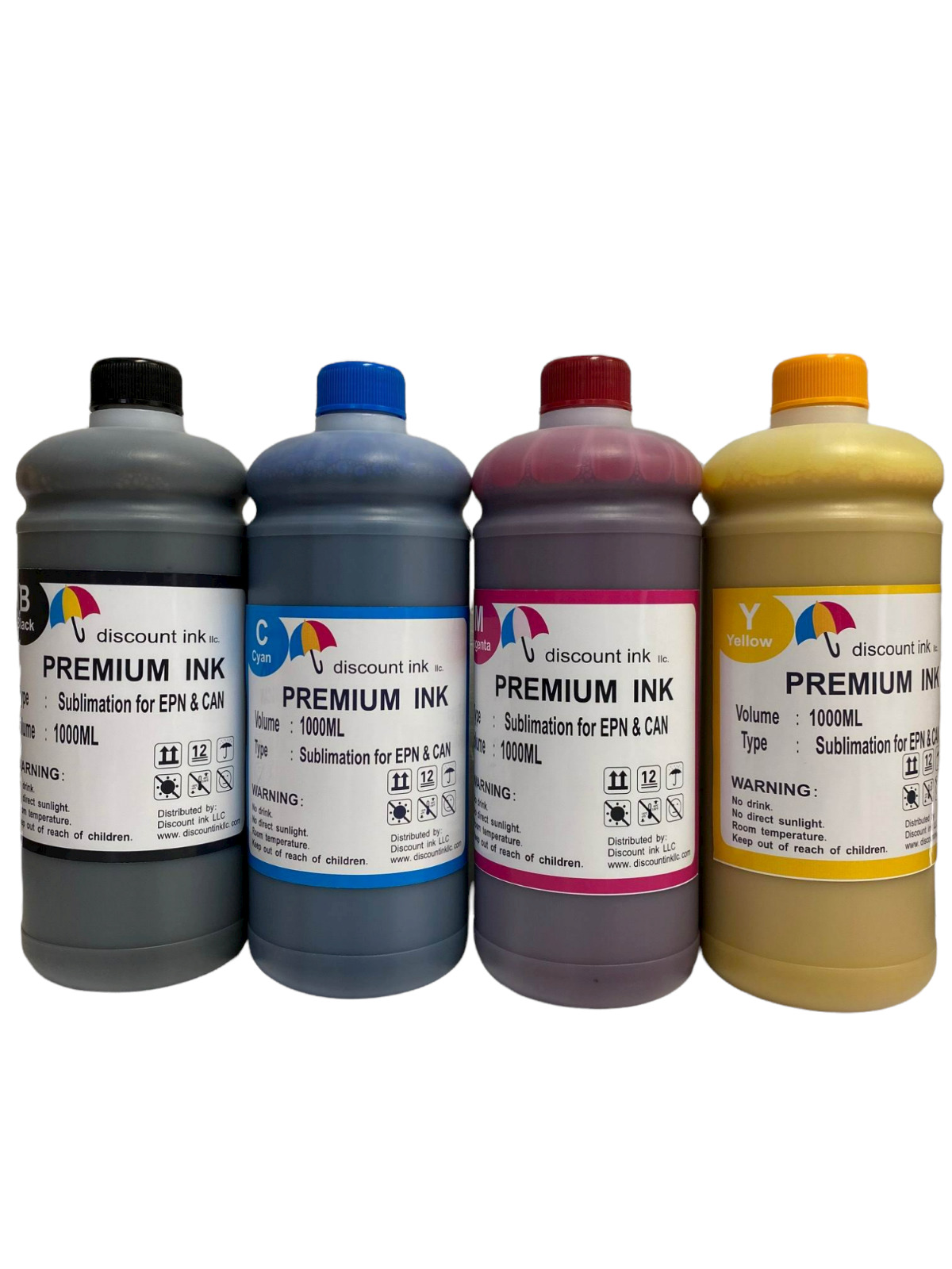 4x1000ml True Color High Quality Sublimation INK For Brother inkjet Printers