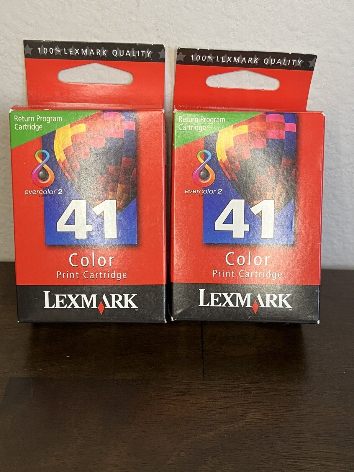 Lexmark 41 Color Ink Cartridge Set Of 2