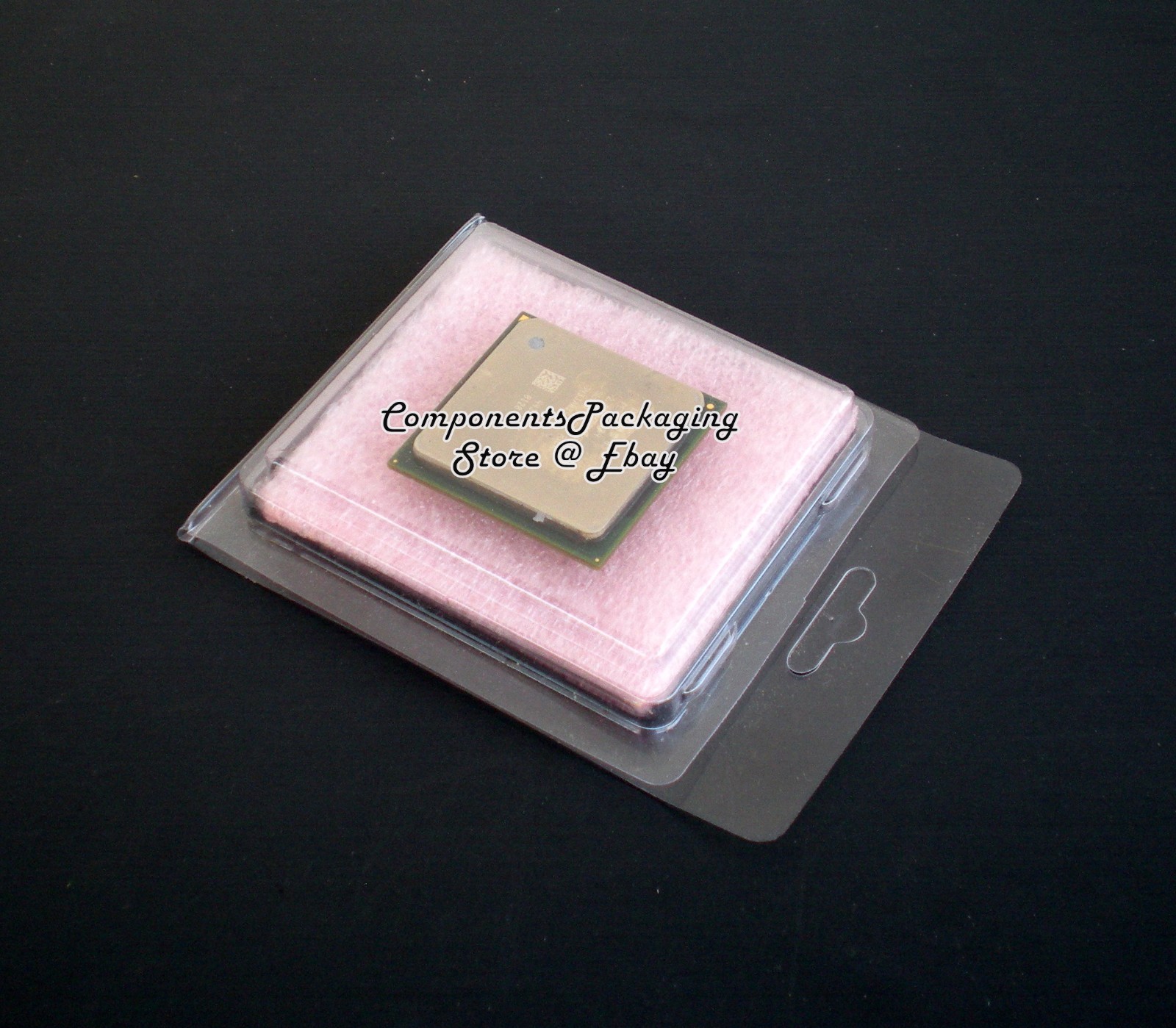 100 - Intel Processor CPU Shipping Case Clam Shell for Xeon + Anti Static Foam