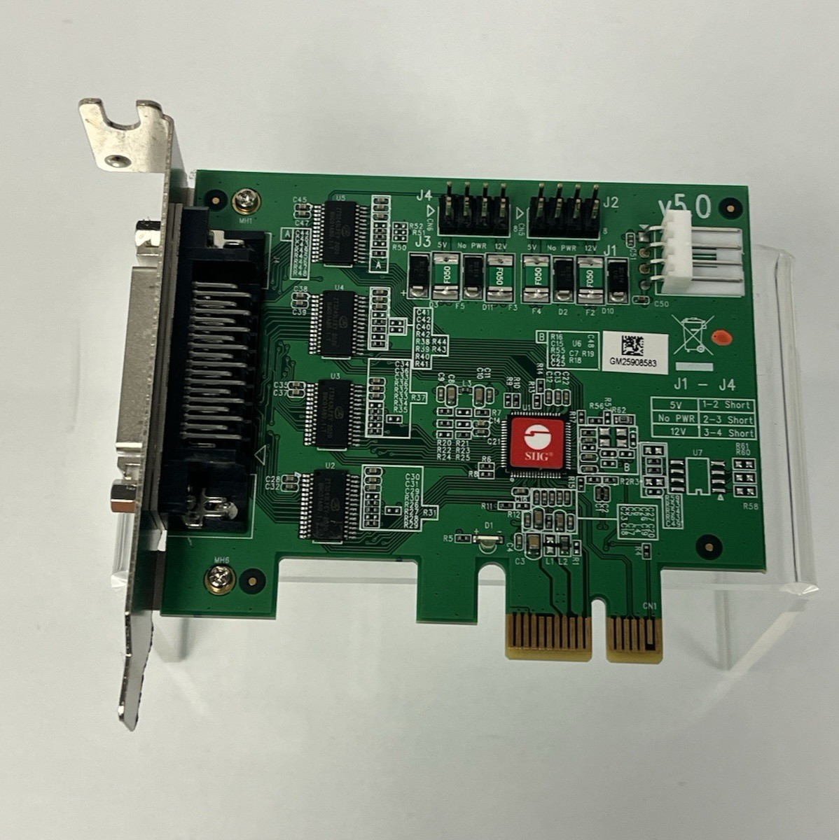 SIIG Inc. SIIG IO JJ-E40011-S5 DP CyberSerial 4S PCIE Low Profile
