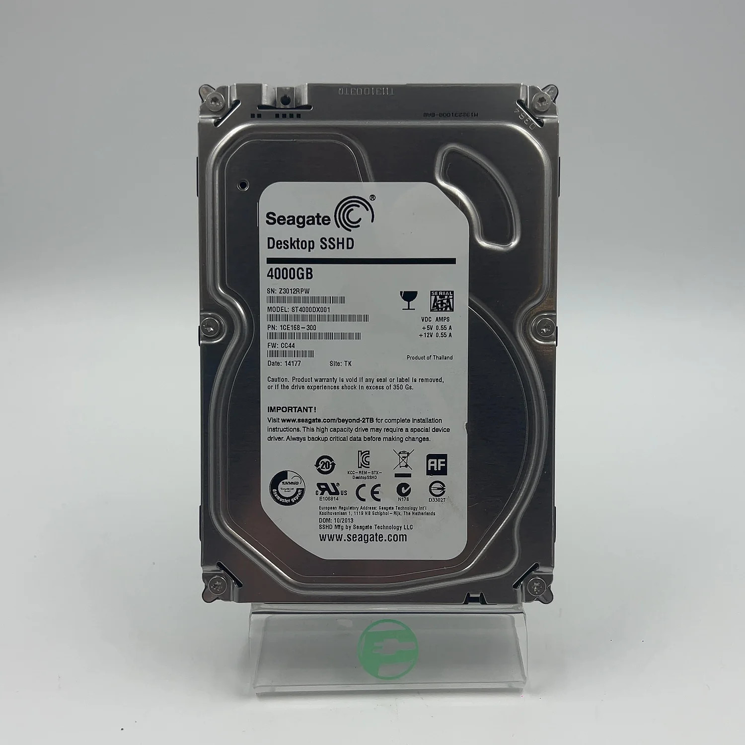 Seagate 3.5" Desktop SSHD 400GB SATA III 6Gbps SSHD ST4000DX001