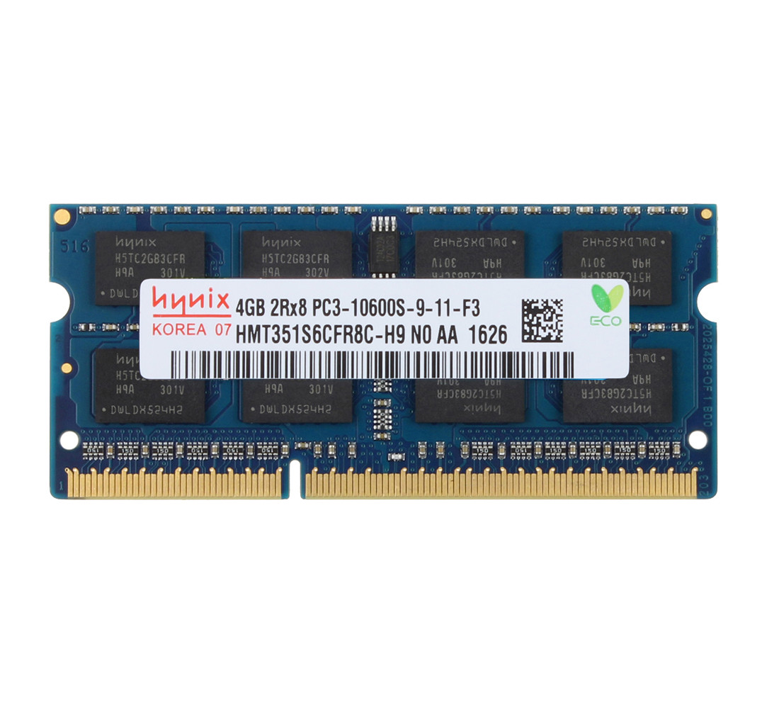 For Hynix 4GB RAM 4GB 2RX8 DDR3 1333MHz PC3-10600S 204PIN SODIMM Laptop Memory