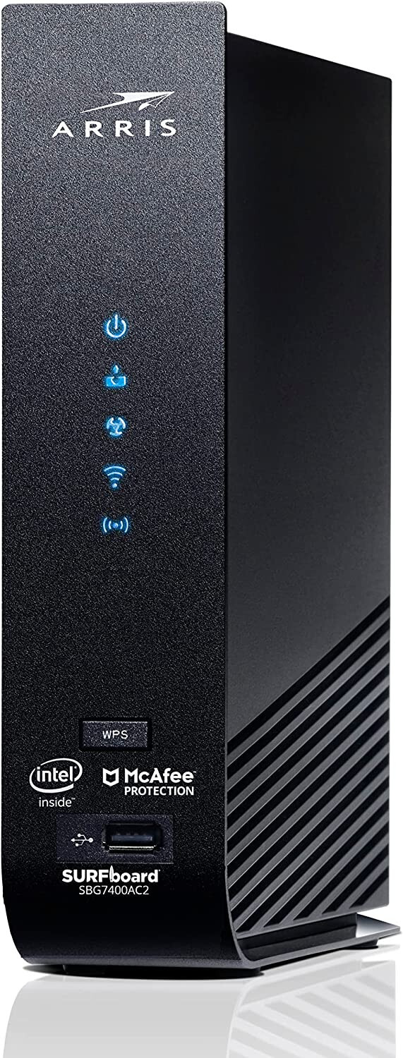 ARRIS SURFboard SBG7400AC2 24x8 Cable Modem / AC2350 WiFi Router