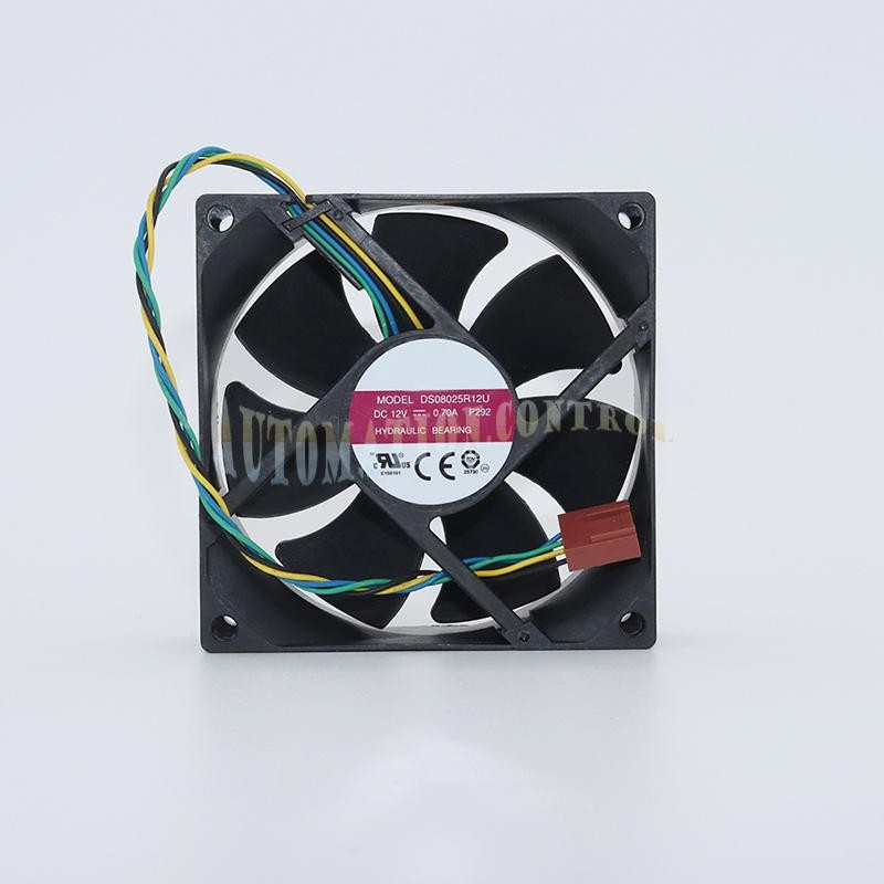 For AVC DS08025R12U DC12V 0.7A 80*80*25MM 4pin For CPU /Case/ Server Cooling Fan