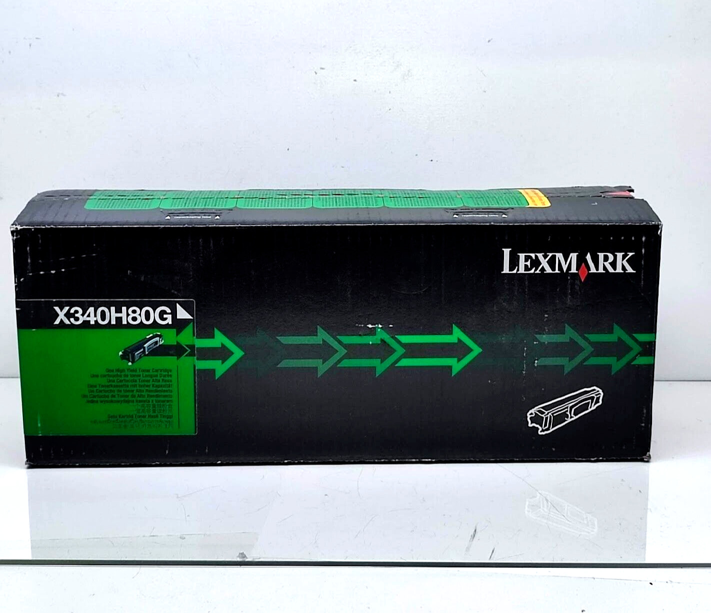 Genuine Lexmark X340H80G Toner Cartridge Black High Yield OEM for X340 X342