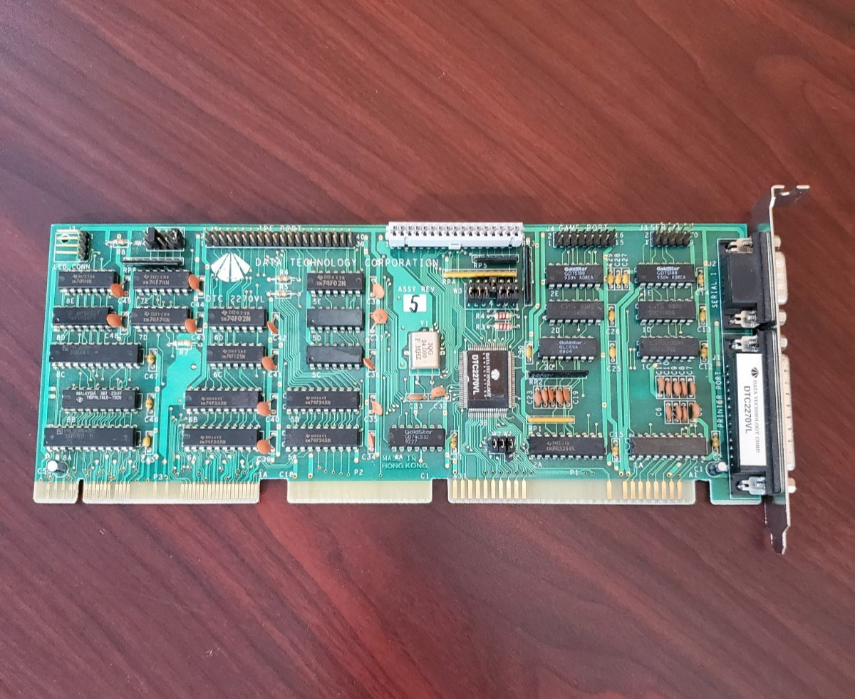 Data Technology Corporation DTC2270VL VESA Hard Disk Controller Card #69