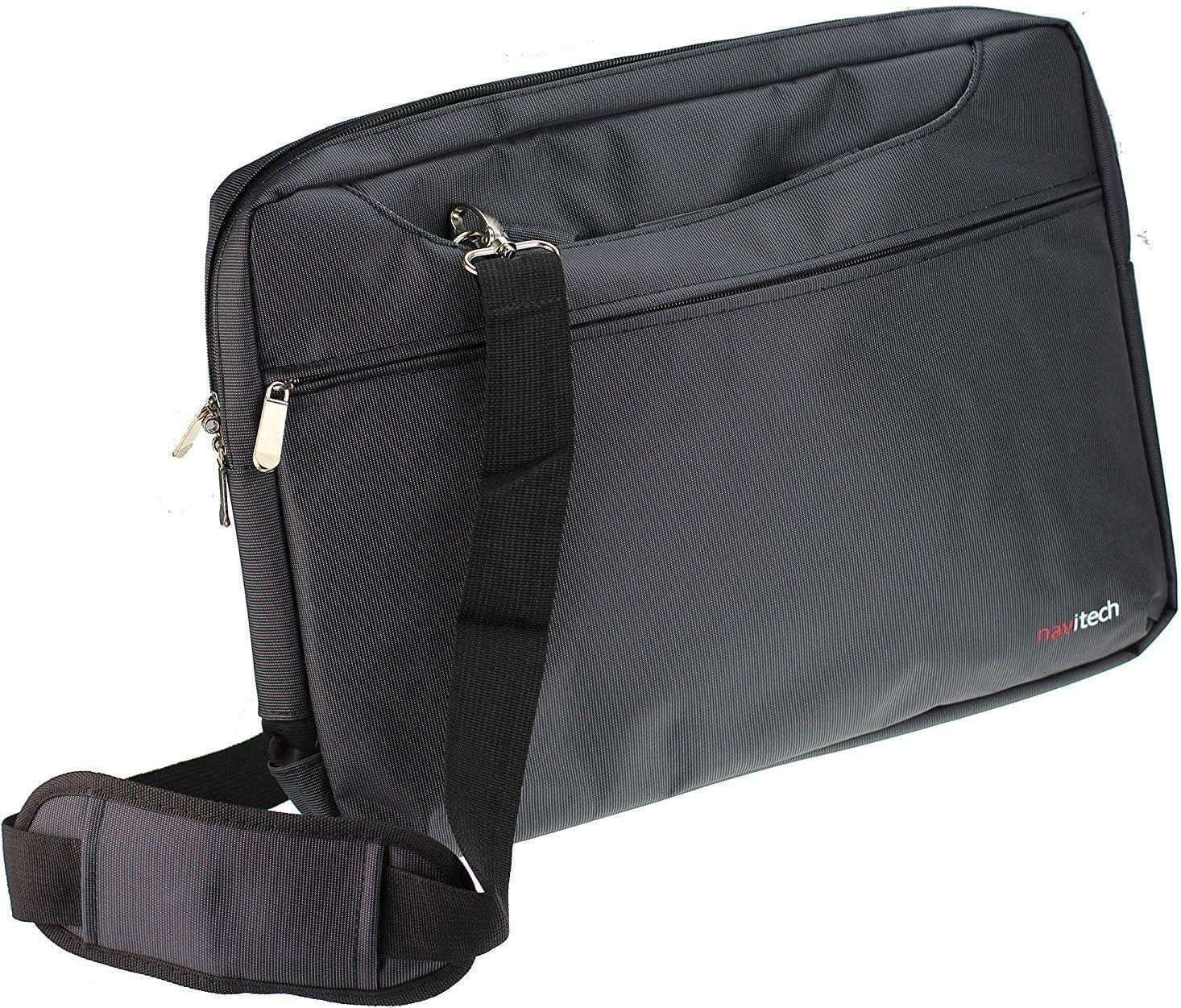 Navitech Black Water Resistant Bag For Lenovo 100e Chromebook Gen 4 Laptop