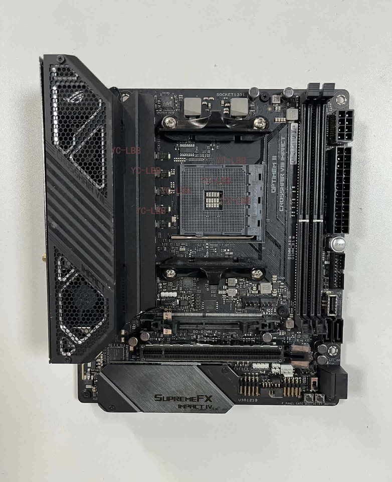  ASUS ROG CROSSHAIR VIII IMPACT AMD AM4 64GB Mini-DTX Motherboard