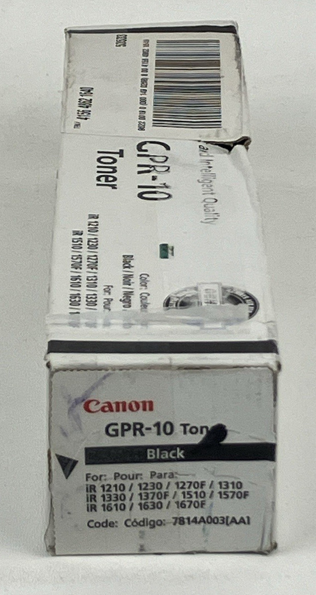Canon Genuine GPR-10 Black Toner Cartridge imageRUNNER 1310 1330 1630 1670F NEW