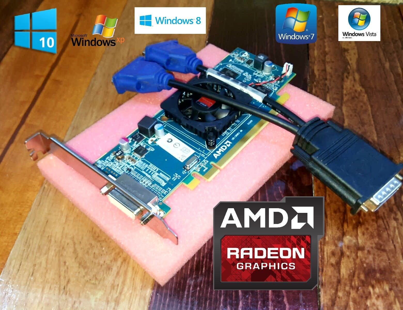 HP Pavilion a6600f a6603w a6647c Radeon Dual VGA Monitor Video Card
