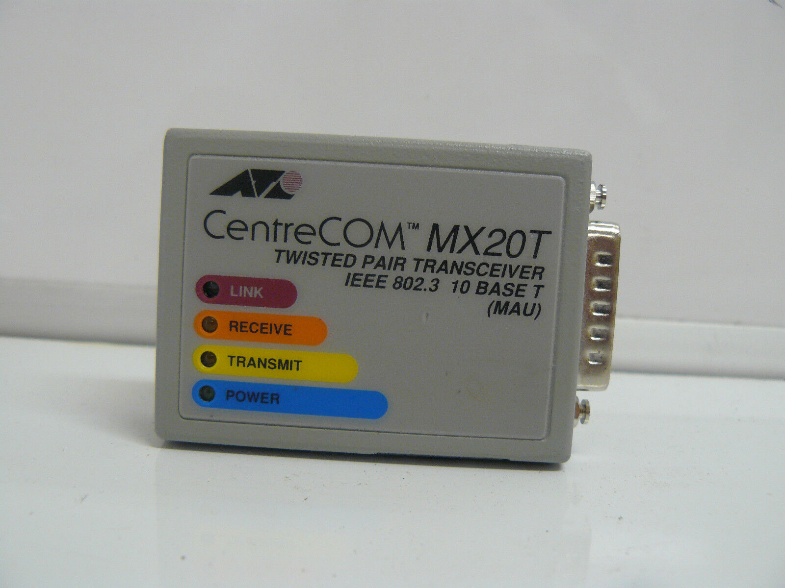 ALLIED TELESIS MX20T TWISTED PAIR TRANSCEIVER 10 BASE
