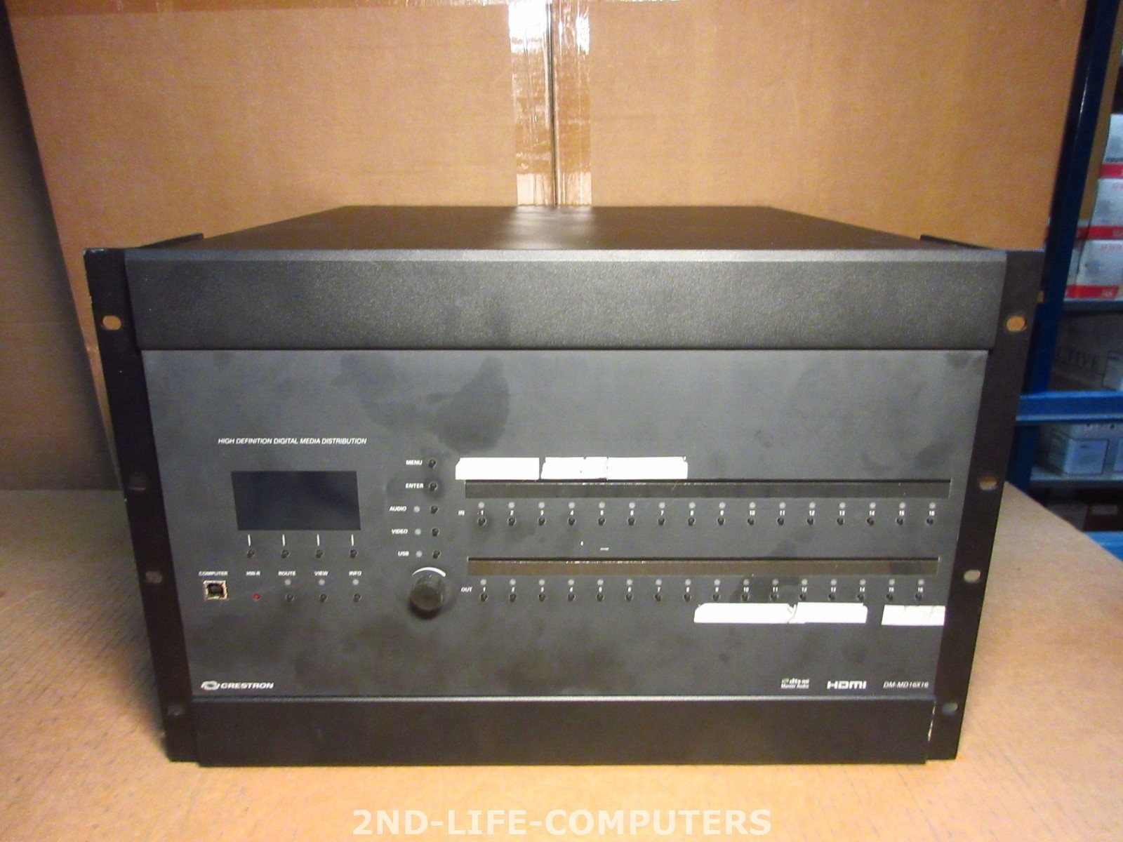 Crestron DM-MD16X16 Digital Media Matrix Switcher 16x16 HDMI Video Distribution