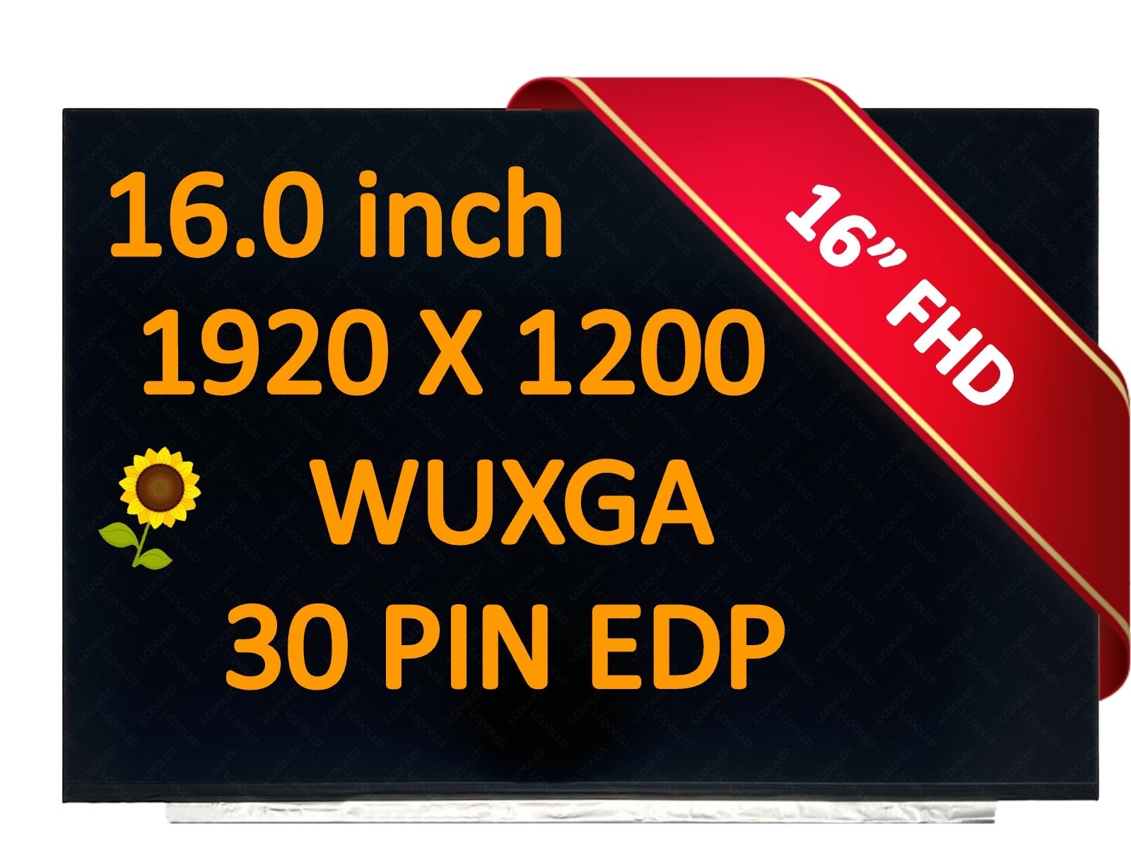 HP Pavilion 16-AG0070WM 16" WUXGA Non Touch Replacement LCD Laptop Screen Panel