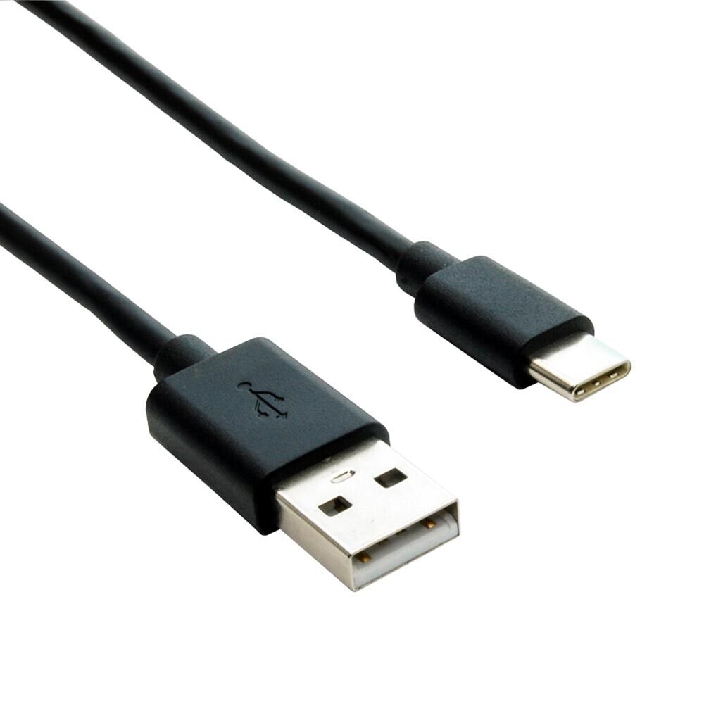 USB-C 3.1 Male to USB 2.0 Type-A Male Cable Fast Charger Charging Cord - 3FT/6FT