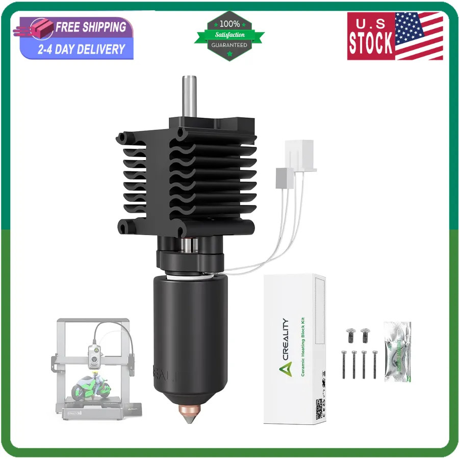 Creality Hi Hotend Ceramic Heating Block Kit High Flow 300C All Metal Integrated