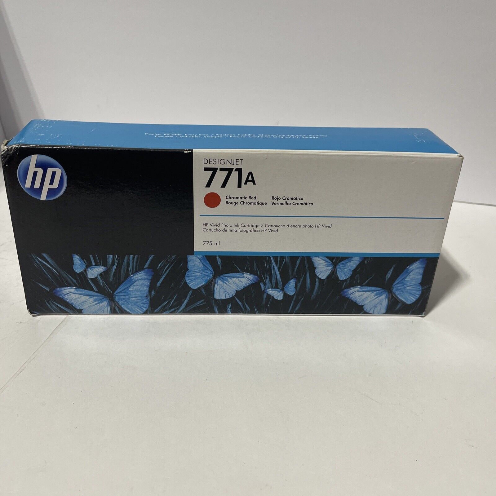HP 771A Chromatic Red 775ml Cartridge B6Y16A DESIGNJET
