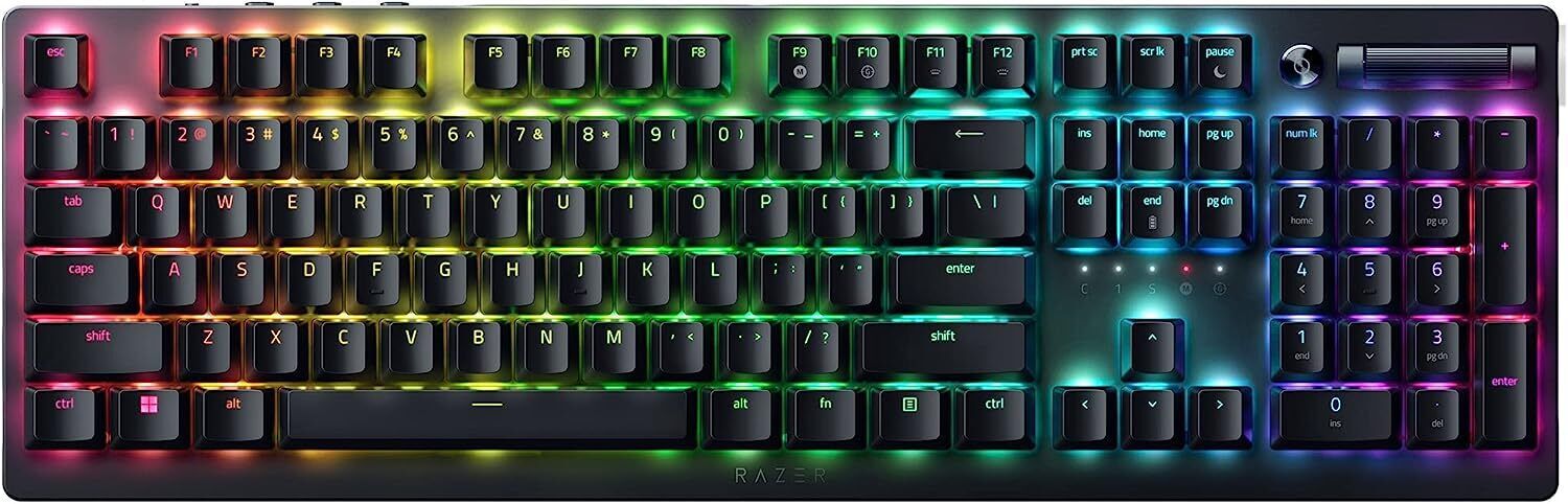 Razer DeathStalker V2 Pro Wireless Gaming Keyboard Optical Switches - Linear Red
