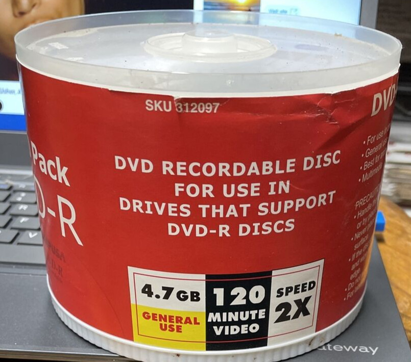 CompUSA 50-pack DVD-R