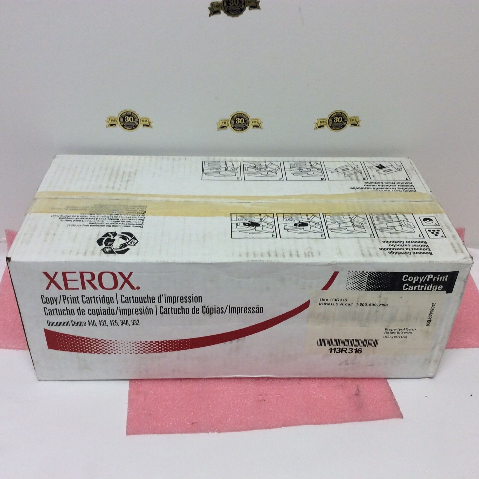 XEROX 113R316 Copy Print Cartridge NEW SEALED IN XEROX BOX as picture