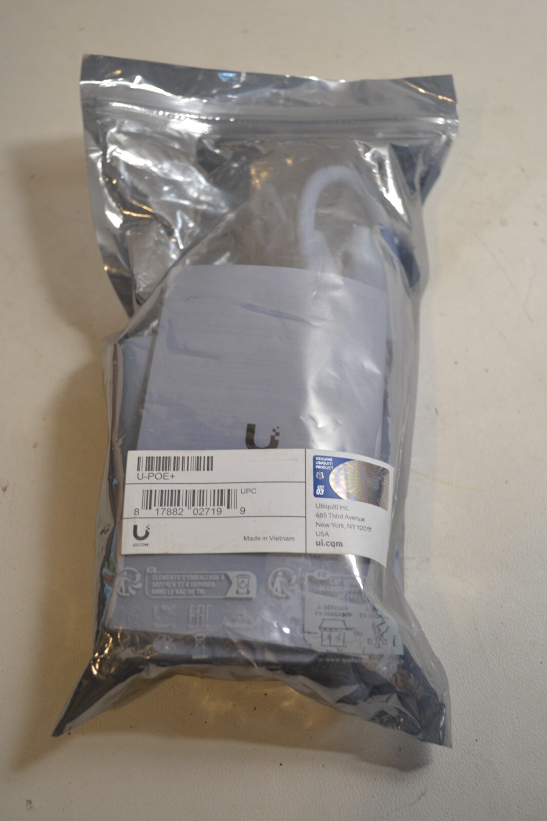 Ubiquiti U-PoE+ Adapter