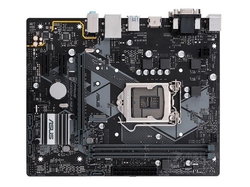 For ASUS PRIME H310M-A R2.0 motherboard LGA1151 DDR4 VGA+DVI+HDMI M-ATX Tested