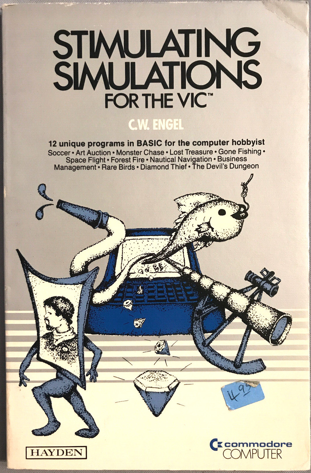 Stimulating Simulations for the Commodore VIC-20 1983 C. W. Engel NEW Old Stock